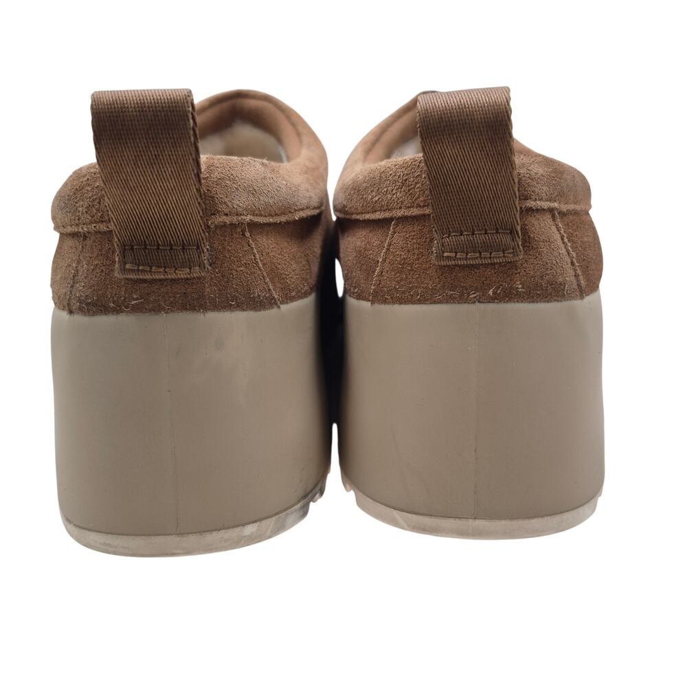 UGG Tasman StreetScape platform slipper suede upper shearling womens boot sz 10 - Picture 6 of 9